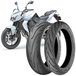 2 Pneu Moto Kawasaki Z750 Technic 180/55-17 73v 120/70-17 58v Stroker