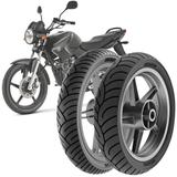 2 Pneu Moto Yamaha Ybr Factor Rinaldi 90/90-18 57p 80/100-18 47p HB37