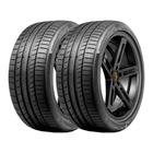 Kit 2 Pneus Continental Aro 19 255/45R19 ContiCrossContact UHP 100V