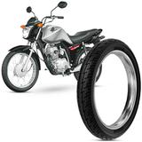 Pneu Moto Honda CG Fan Rinaldi Aro 18 2.75-18 48P Dianteiro BS32