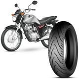 Pneu Moto Honda CG Technic Aro 18 90/90-18 57P TL Traseiro Stroker City Reinf
