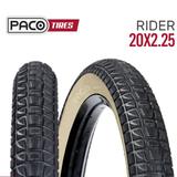 Pneu Paco Rider 20X2.25 Faixa Bege - Paco Tires